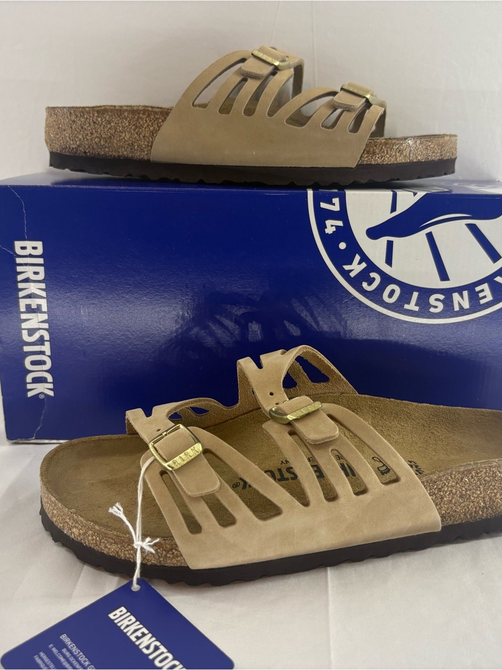 Birkenstock granada sandcastle Strap Sandals women’s size Right 36/ Left 36 new